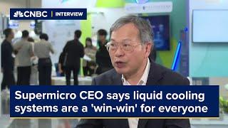 Supermicro CEO says liquid cooling systems are a 'win-win' for everyone