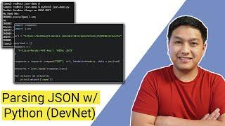 Parsing JSON with Python (DevNet)