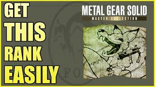 METAL GEAR SOLID 3 MASTER COLLECTION FOXHOUND RANK/TROPHY GUIDE