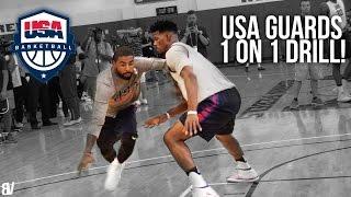 USA Basketball 1 on 1! Kyrie, Jimmy, DLo & More Go AT IT! Team USA Guards Go Head To Head