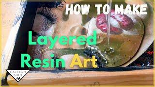 How to Make Layered Resin Art