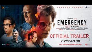 Emergency | Official Trailer | Kangana Ranaut | In Cinemas 6th September