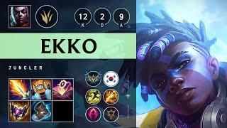 Ekko Jungle vs Vi - KR Challenger Patch 25.06