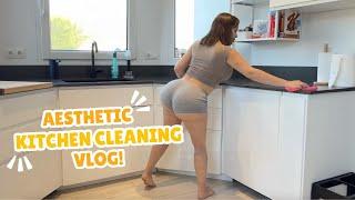 [4K] Hot Pants | Aesthetic Kitchen Cleaning Vlog with Andrea ( 2024 )