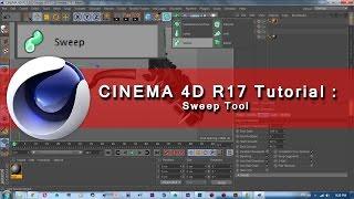 Cinema 4D R17 Tutorial | Sweep Tool