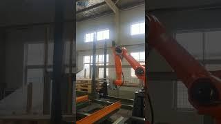 NKF Intelligent: #kuka #robot #automated in palletizing.. #automobile #machine #robot