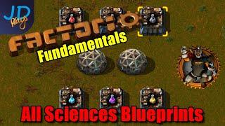 All Sciences Blueprint & Design ️ Introduction to Factorio 1.0 ️ Tutorial/Guide/How-To