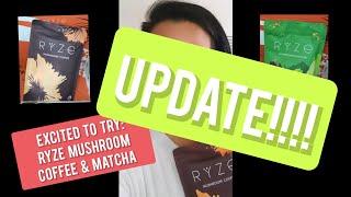 RYZE Mushroom Coffee & Mushroom Matcha UPDATE!!!