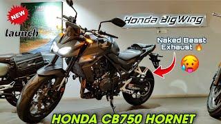Launch Honda Hornet CB750 Naked Beast | Exhaust Note Price Feature Detailed Review