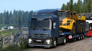 KİRKENES MADEN YOLU !! GERÇEK TRAFİK // TOPRAK YOL | ETS 2 MP