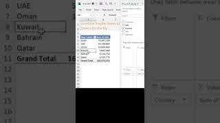 Combine Items on the fly using pivot tables #excel #pivot #tables