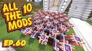 Easy Fast Mystical Agriculture Farm Set Up Updated Ep.60 ATM10 All the Mods Minecraft Mod Pack