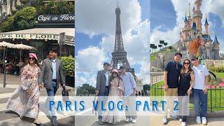 Paris Vlog Part 2: Disneyland, Eiffel Tower, Arc di Triomphe, Seine River, Outlet Shop, & more!