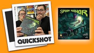 #Quickshot - Spook Manor (Final Frontier Games 2022) | Kompakt und besonders?