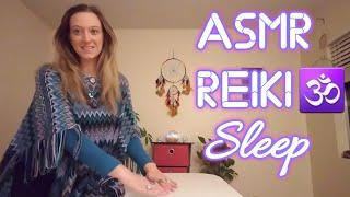 ASMR REIKI: Relaxing Sleep Session  | Energy Cleansing | Chakra Balancing | Crystal Healing