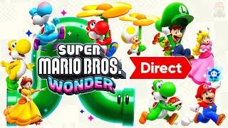 Super Mario Bros Wonder Direct ANNOUNCED!