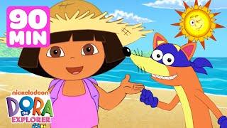 Dora the Explorer's Summer Fun w/  Swiper! ️ 90 Minutes | Dora & Friends
