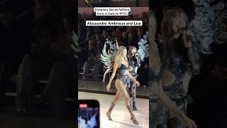 Live!! Alessandra Ambrosio and Lisa at Victoria’s Secret fashion show #lisa #lalalalisa_m