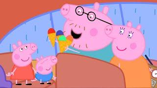 Car Picnic in the Rain ️  Peppa Pig and Friends Full Episodes