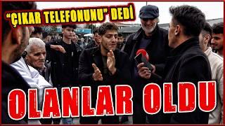 "ÇIKAR TELEFONUNU" DEDİ, OLANLAR OLDU | SOKAK RÖPORTAJLAR