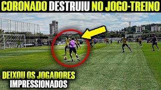 DESTRUIU! OLHA O QUE O CORONADO FEZ NO JOGO TREINO DE HOJE! NOTÍCIAS DO CORINTHIANS