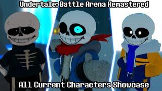 THIS GAME GOT REWORK!!! Undertale: Battle Arena Remastered All Current Characters Showcase