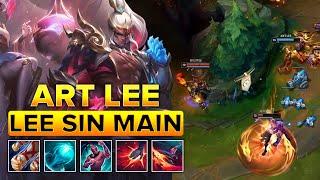 ART LEE Lee Sin Montage 2024 - KR Challenger Lee Sin Main