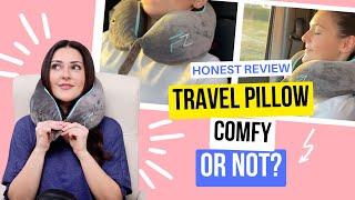 Let's review this COMFY travel pillow together with Carly