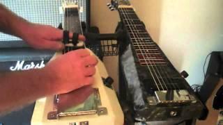 Lap Steel - 'Sonic Blues' riffs -by Darin Dieu