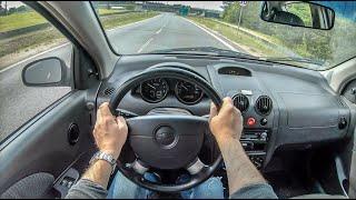 Chevrolet Kalos (Aveo) | 4K POV Test Drive #258 Joe Black