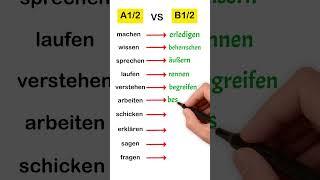 A1 vs. B2: How the words differ! | Learn German | A1-B2 | German for Beginners