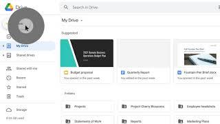 How to: Create a new folder in Google Drive