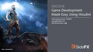 Game Development Made Easy Using Houdini | Paul Ambrosiussen | GDC 2018