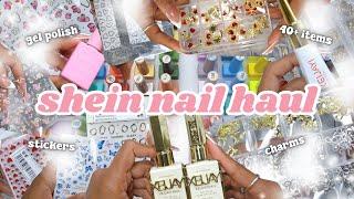 SHEIN Nail Haul | Nail Charms, Stickers, Supplies, 120 Gel Polish Set | Links & Prices