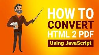 How to convert HTML to PDF using JavaScript | html2pdf