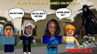 Playing Roblox With Friends / @steyeuh @jjjav0n