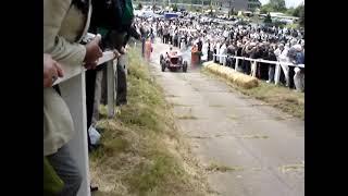 The Napier Railton at Brooklands Hillclimb