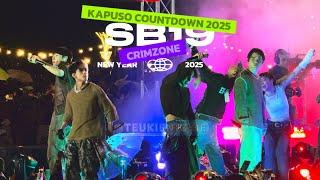 [4K] 2024.12.31 - SB19 - CRIMZONE at KAPUSO COUNTDOWN 2025