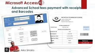 Creating Advanced School Fees Billing Database in Microsoft Access | Part 2 | Step by step