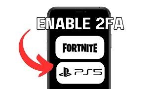 ENABLE 2FA ON FORTNITE FOR PS5 2025! (FULL GUIDE)