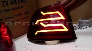 skoda rapid audi style led tail light for buy call us on +918956334555