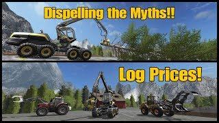 Farming Simulator 17 PS4: A Guide to... Dispelling the Myths about Log Prices!