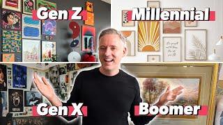 Gen Z vs Millennial vs Gen X vs Boomer | Interior Design Trends