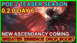 POE 2 - 0.2.0 Teaser Season Day 6. New Essence Boss. New Ascendancy. Path Of Exile 2