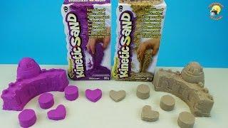 Кинетический песок для детского творчества / Kinetic sand for children's creativity