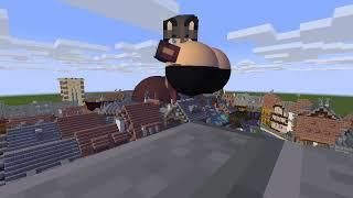 Minecraft Growth Animation 3 (Breast & Butt expansion)