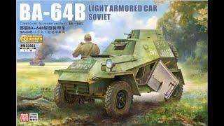 REVIEW 1/35 Soviet BA-64B Light Armored Car by LANMO MODEL