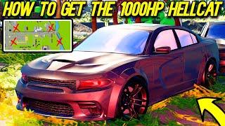 HOW TO GET THE NEW 1000HP HELLCAT IN THE JUPITER FLORIDA HALLOWEEN EVENT!