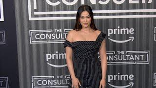 Dianne Doan "The Consultant" Los Angeles Premiere Blue Carpet Fashion