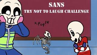 Sans - Try Not To Laugh Challenge Part 29 【 Undertale Comic Dub Compilation 】